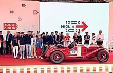 Alfa Romeo 6C 1750 Super Sport gewinnt erneut die berühmte Oldtimer-Rallye Mille Miglia.  Foto: Autoren-Union Mobilität/Stellantis